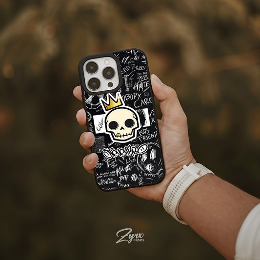 SKULL SKIFFY PREMIUM PHONE CASE