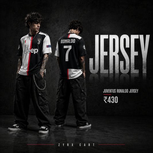 Juventus Ronaldo Home Football Jersey – Premium Fan Edition