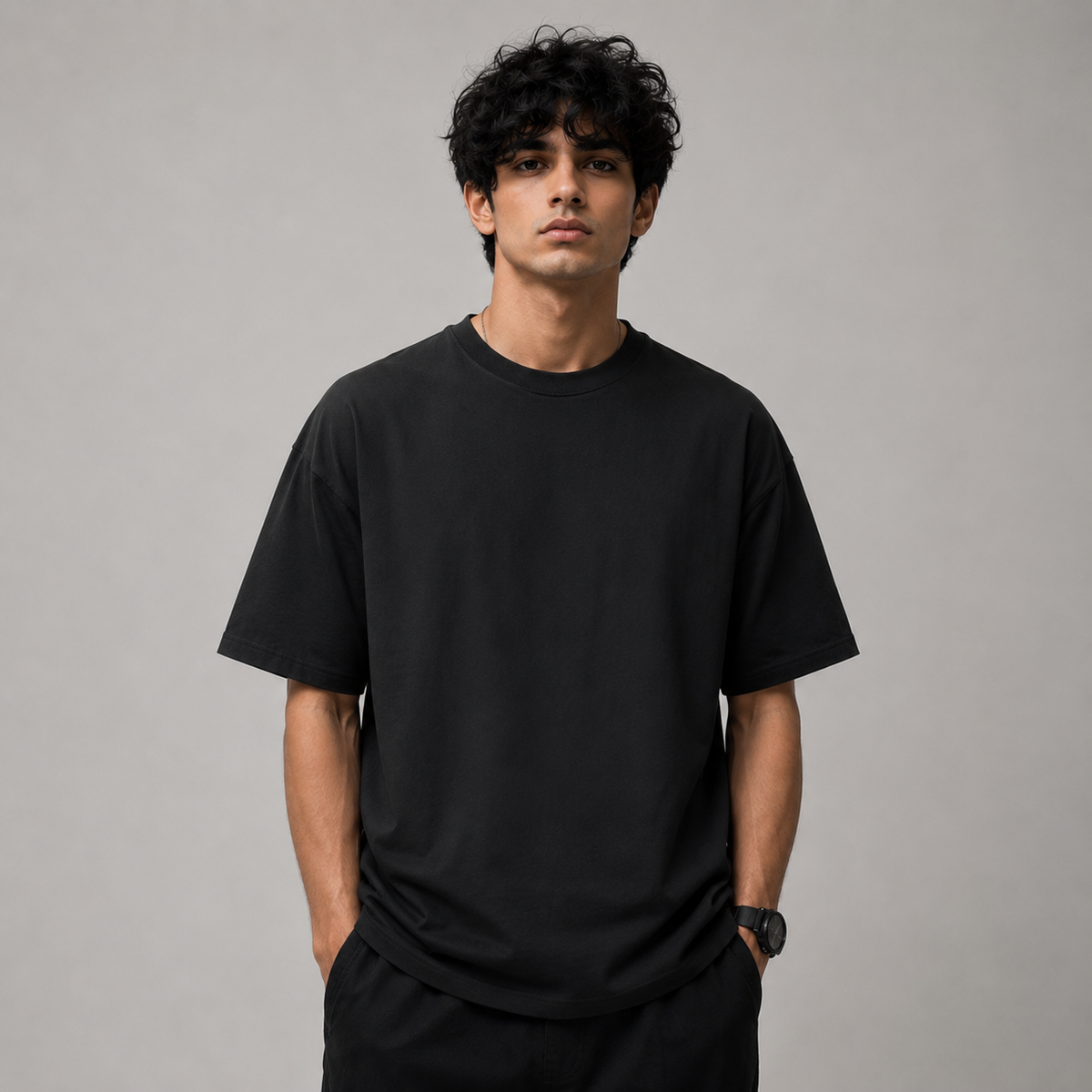 Gear 5 Anime Inspired Oversized Black T-Shirt | Premium Streetwear Tee